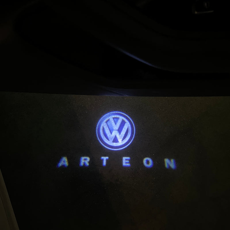 Volkswagen Türleuchten Arteon Türleuchten ARTEON Logo Nr. 83 (Menge 1 = 2 Logofolien /2 Türlichter）