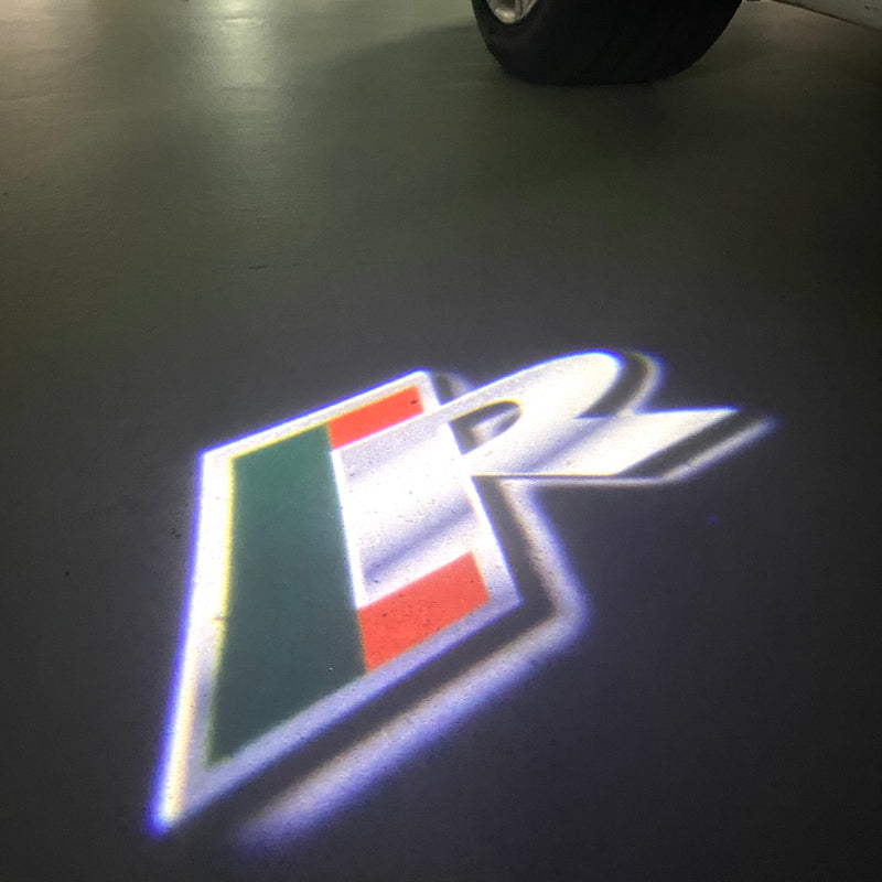 JAGUAR R LOGO PROJECROTR LIGHTS Nr.64  (quantity 1 = 1 sets/2 door lights)