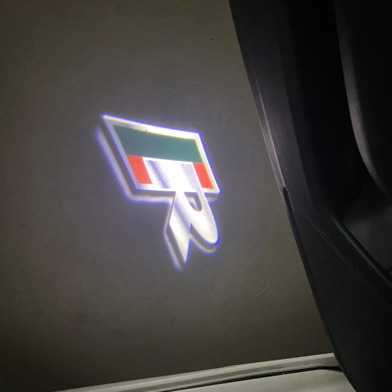 JAGUAR R LOGO PROJECROTR LIGHTS Nr.64 (Menge 1 = 1 Satz/2 Türleuchten)