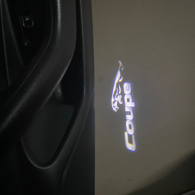 JAGUAR COUPE LOGO PROJECROTR LIGHTS Nr.84 (Menge 1 = 1 Satz/2 Türleuchten)