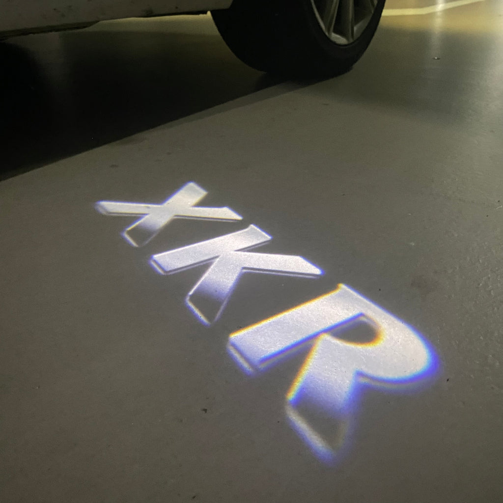 JAGUAR XKR LOGO PROJECROTR LIGHTS Nr.60  (quantity 1 = 1 sets/2 door lights)
