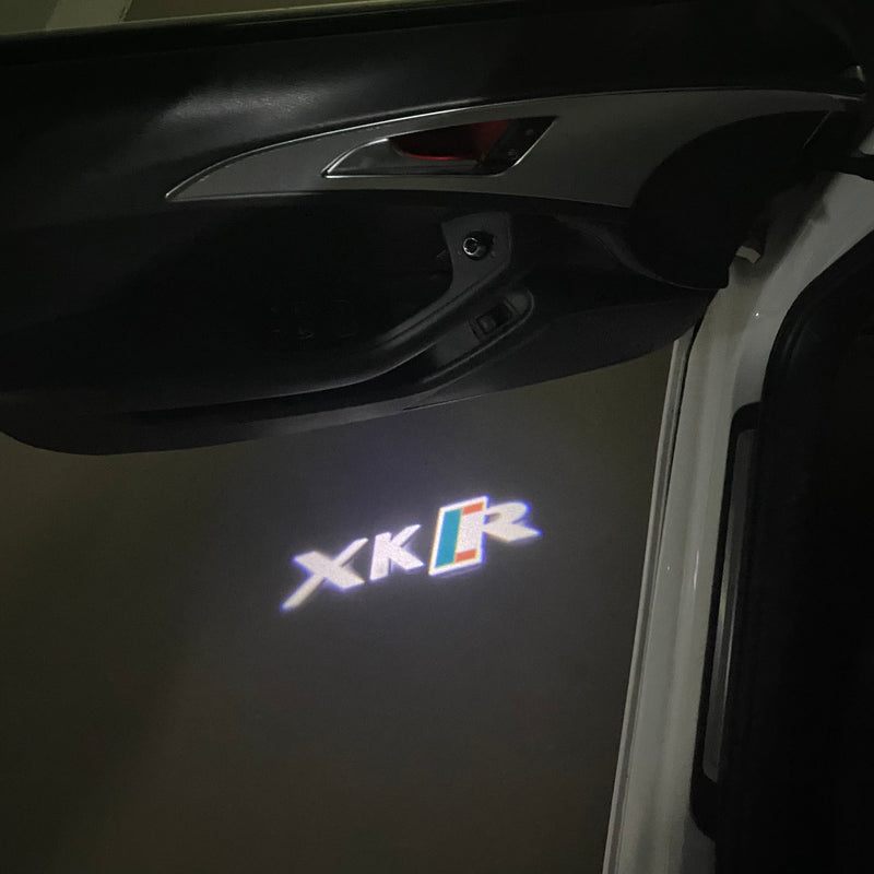 JAGUAR XK LOGO PROJECROTR LIGHTS Nr.65 (Menge 1 = 1 Satz/2 Türleuchten)