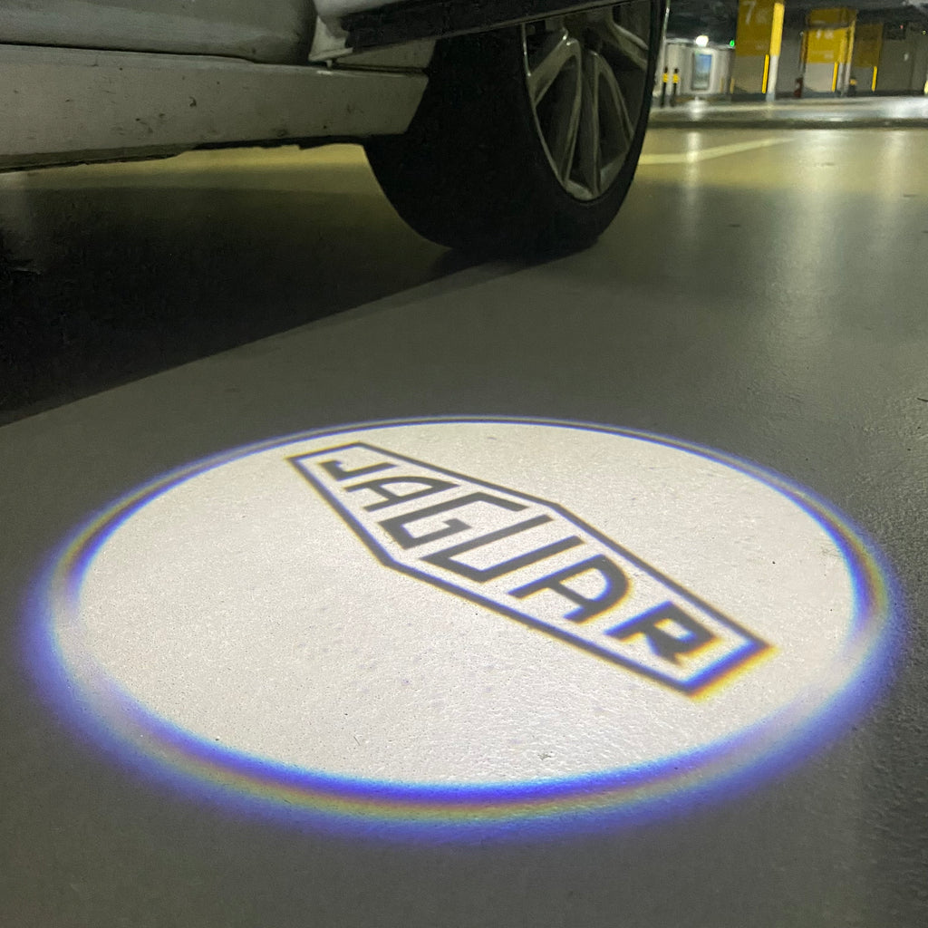JAGUAR Original LOGO PROJECROTR LIGHTS Nr.11 (quantity 1 = 1 sets/2 door lights)
