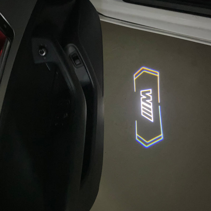 LUCI BMW M LOGO PROJECTOT Nr.11 (quantità 1 = 1 set/2 luci porta) 