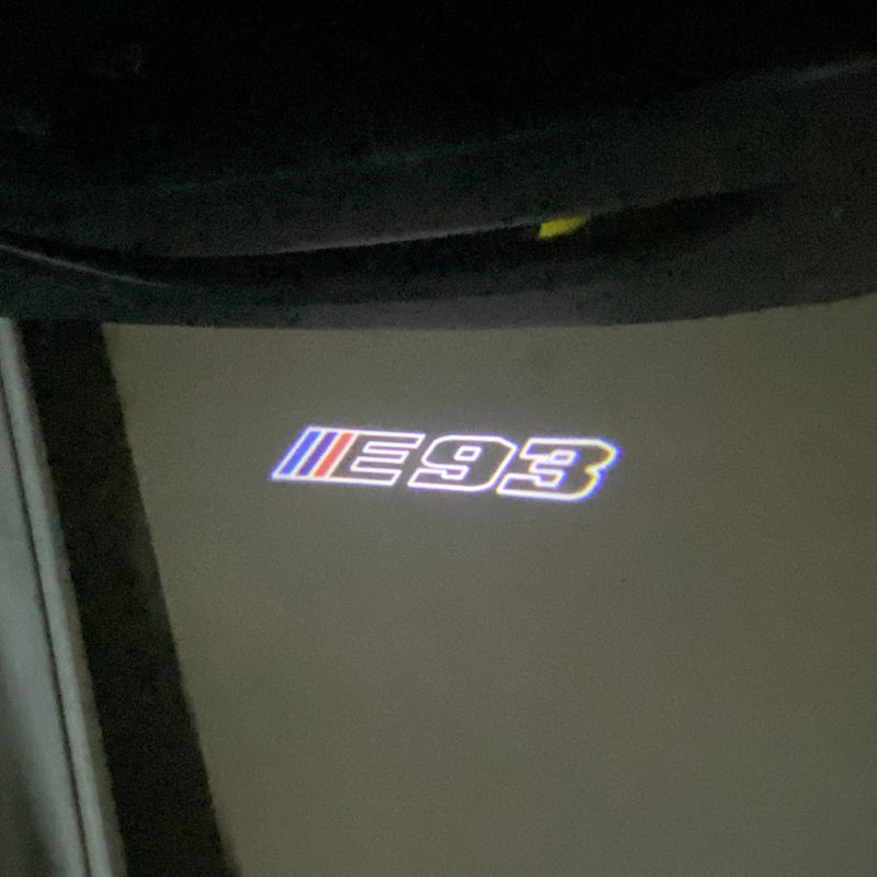 BMW  3 SERIES E93 LOGO PROJECTOT LIGHTS Nr.600x133