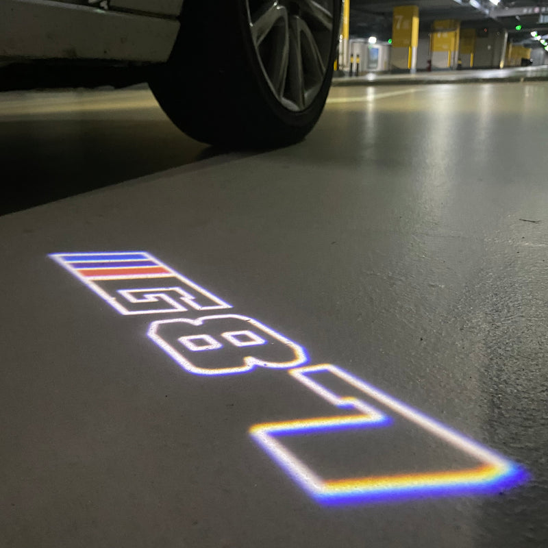 BMW 2 SERIES  G87 LOGO PROJECTOT LIGHTS Nr.600x137