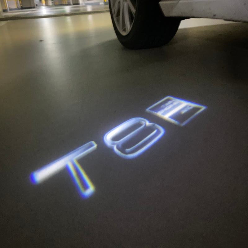 Volvo T8 LOGO PROJECROTR LIGHTS Nr.82 (Menge 1 = 2 Logofolie / 2 Türleuchten) 