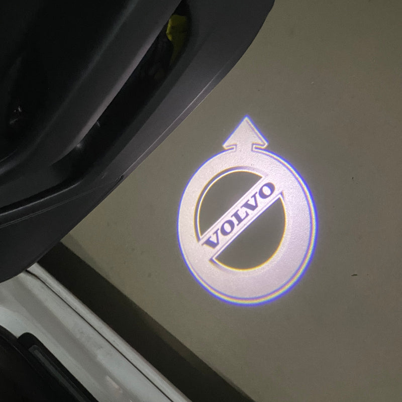 Volvo Original LOGO PROJECROTR LIGHTS Nr.01  (quantity  1 =  2 Logo Film /  2 door lights)