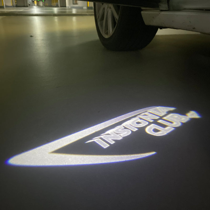 Opel Insignia Original-LOGO-PROJEKROTR-LEUCHTEN Nr.1436 (Menge 1 = 1 Satz/2 Türleuchten)