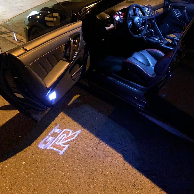 GTR R35 PROJECTOT LIGHTS Nr.01 (Menge 1 = 2 Logofolien /2 Türleuchten）