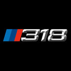 BMW 3 SERIES 318   LOGO PROJECTOT LIGHTS (quantity 1 = 1 sets/2 door lights)Nr.bmw00380