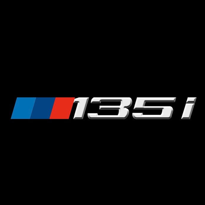 BMW 1 SERIES 135   LOGO PROJECTOT LIGHTS (quantity 1 = 1 sets/2 door lights)Nr.bmw00217