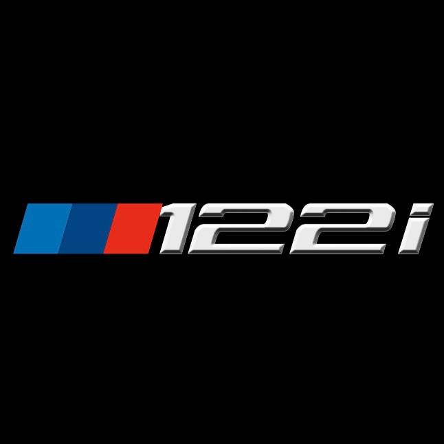 BMW 1 SERIES  122   LOGO PROJECTOT LIGHTS (quantity 1 = 1 sets/2 door lights)Nr.bmw00216