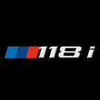 BMW  1 SERIES  118   LOGO PROJECTOT LIGHTS (quantity 1 = 1 sets/2 door lights)Nr.bmw00131