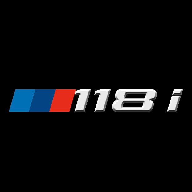 BMW  1 SERIES  118   LOGO PROJECTOT LIGHTS (quantity 1 = 1 sets/2 door lights)Nr.bmw00131