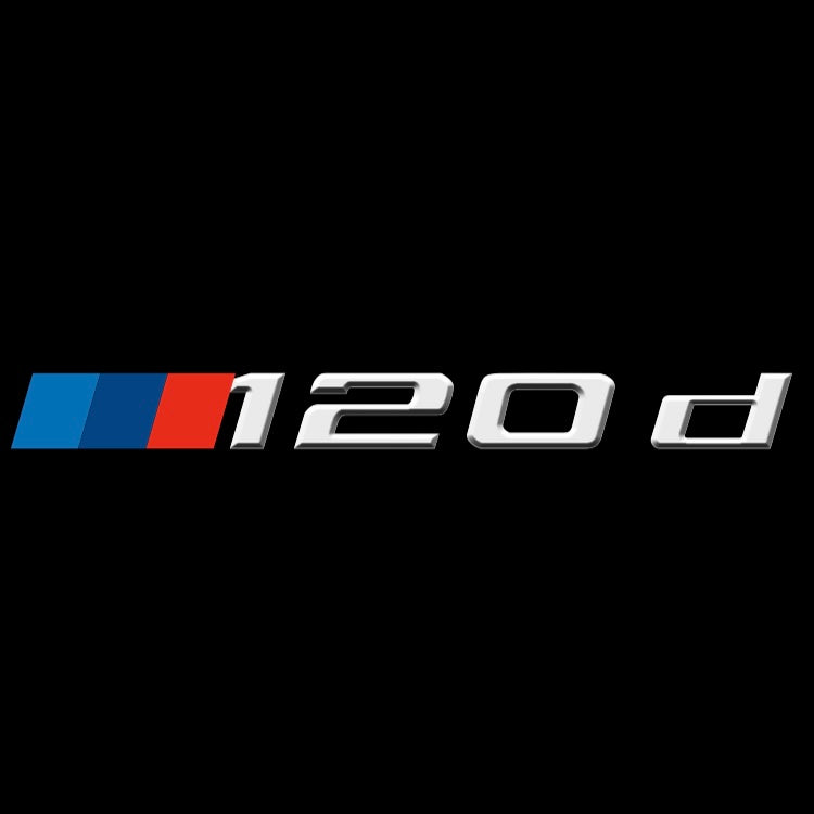 BMW 1 SERIES  120   LOGO PROJECTOT LIGHTS (quantity 1 = 1 sets/2 door lights)Nr.bmw00221