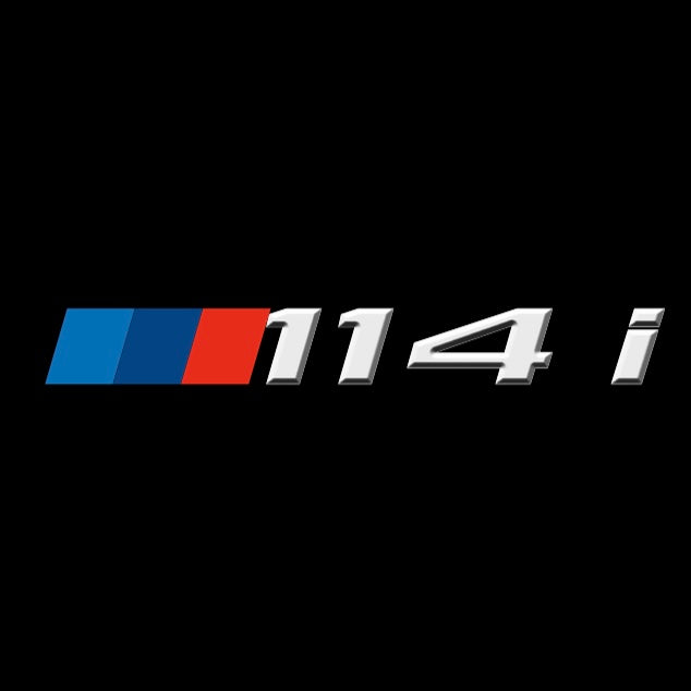 BMW 1 SERIES  114   LOGO PROJECTOT LIGHTS (quantity 1 = 1 sets/2 door lights)Nr.bmw00124