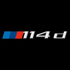 BMW 1 SERIES  114   LOGO PROJECTOT LIGHTS (quantity 1 = 1 sets/2 door lights)Nr.bmw00379