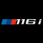 BMW 1 SERIES  116   LOGO PROJECTOT LIGHTS (quantity 1 = 1 sets/2 door lights)Nr.bmw00132