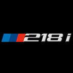 BMW 2 SERIES 218  LOGO PROJECTOT LIGHTS (quantity 1 = 1 sets/2 door lights)Nr.bmw00206