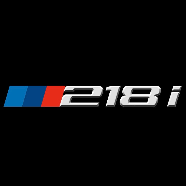BMW 2 SERIES 218  LOGO PROJECTOT LIGHTS (quantity 1 = 1 sets/2 door lights)Nr.bmw00206
