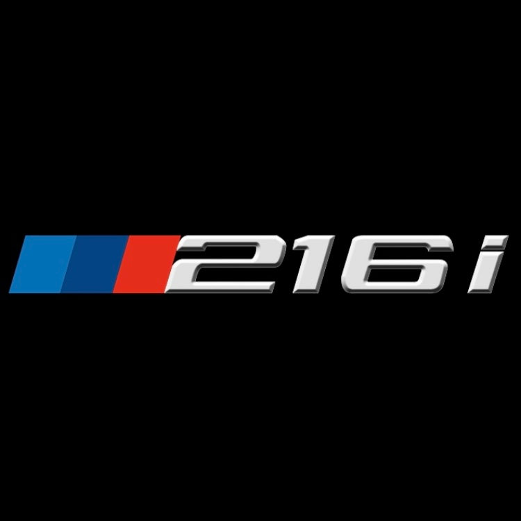 BMW 2 SERIES 216 LOGO PROJECTOT LIGHTS (quantity 1 = 1 sets/2 door lights)Nr.bmw00209