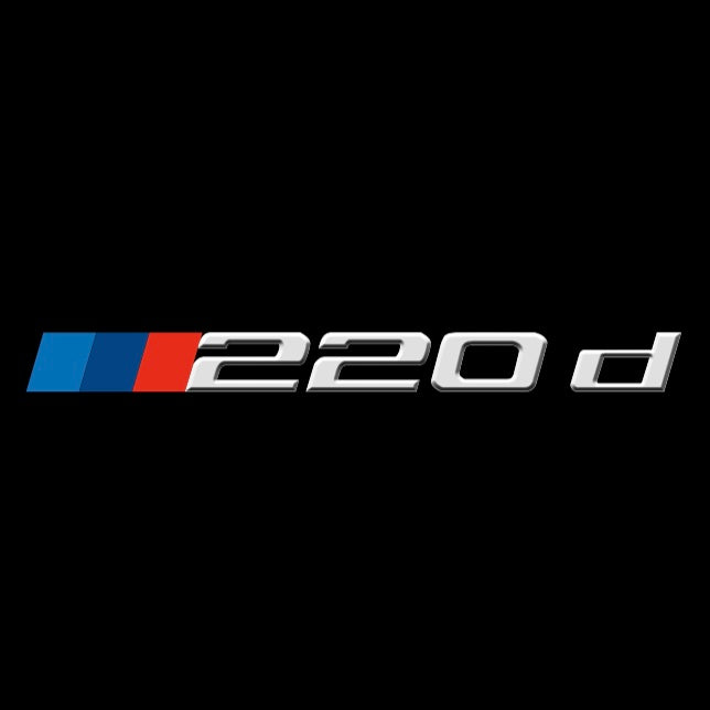 BMW  2 SERIES 220  LOGO PROJECTOT LIGHTS (quantity 1 = 1 sets/2 door lights)Nr.bmw00198