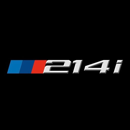BMW 2 SERIES 214  LOGO PROJECTOT LIGHTS (quantity 1 = 1 sets/2 door lights)Nr.bmw00205