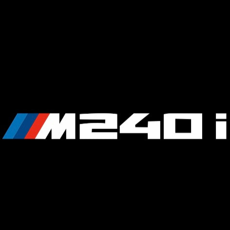 BMW 2 SERIES M240  LOGO PROJECTOT LIGHTS (quantity 1 = 1 sets/2 door lights)Nr.bmw00375