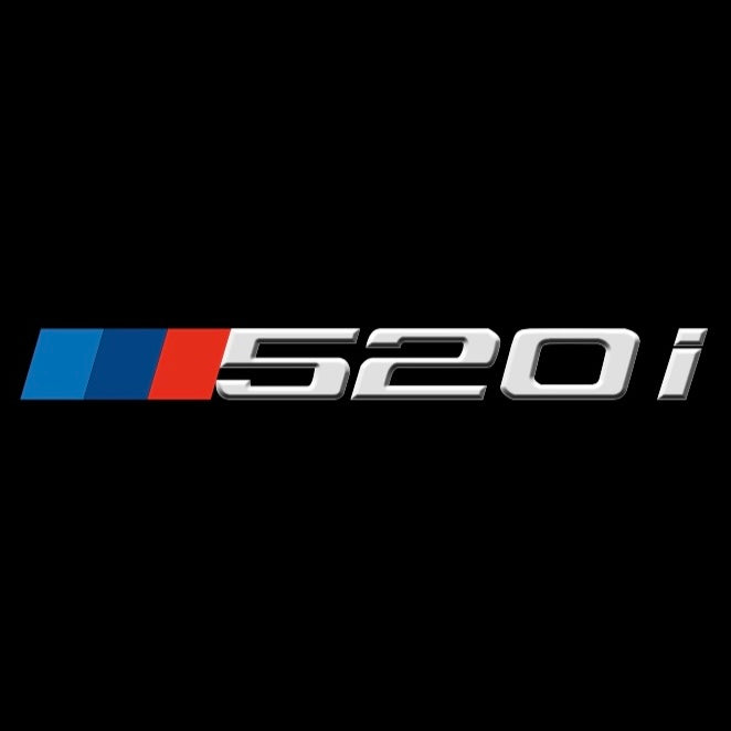 BMW  5 SERIES 520    LOGO PROJECTOT LIGHTS (quantity 1 = 1 sets/2 door lights)Nr.bmw00232