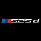 BMW  5 SERIES 525  LOGO PROJECTOT LIGHTS (quantity 1 = 1 sets/2 door lights)Nr.bmw00254