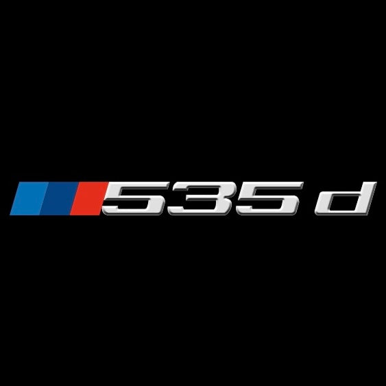 BMW  5 SERIES 535    LOGO PROJECTOT LIGHTS (quantity 1 = 1 sets/2 door lights)Nr.bmw00231