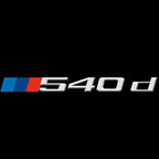 BMW 5 SERIES 540  LOGO PROJECTOT LIGHTS (quantity 1 = 1 sets/2 door lights)Nr.bmw00255