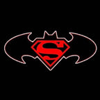 Batman Logo door lights Nr.242  (quantity 1 = 2 Logo Films /2 door lights）DC Heroes Logo