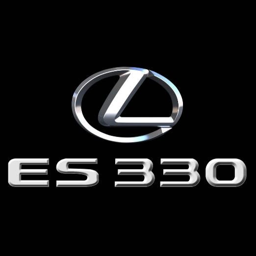 LEXUS Original LOGO PROJECROTR LIGHTS Nr.2202 (quantità 1 = 1 set/2 luci porta)