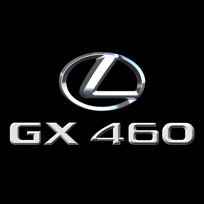 LEXUS Original-LOGO-PROJEKROTR-LEUCHTEN Nr.2202 (Menge 1 = 1 Satz/2 Türleuchten)