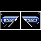 LEXUS hybrid LOGO PROJECROTR LIGHTS (quantity 1 = 1 sets/2 door lights) Nr.220V72