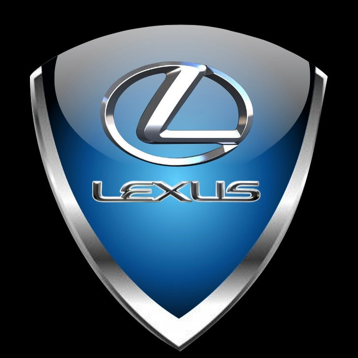 LEXUS Original LOGO PROJECROTR LIGHTS Nr.2202 (quantità 1 = 1 set/2 luci porta)