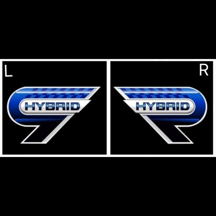 LEXUS hybrid LOGO PROJECROTR LIGHTS (quantity 1 = 1 sets/2 door lights) Nr.220V72