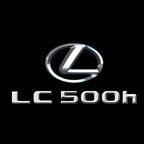 LEXUS LC 500h  LOGO PROJECROTR LIGHTS (quantity 1 = 1 sets/2 door lights) Nr.220V60