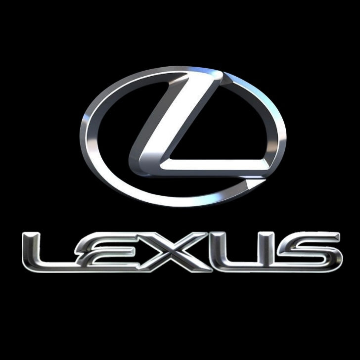 LEXUS Original LOGO PROJECROTR LIGHTS Nr.2202 (quantità 1 = 1 set/2 luci porta)