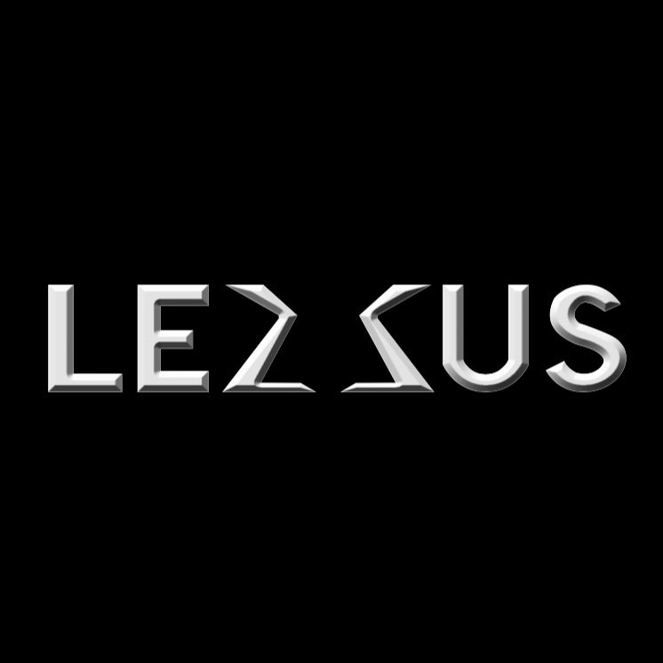 LEXUS Original-LOGO-PROJEKROTR-LEUCHTEN Nr.2202 (Menge 1 = 1 Satz/2 Türleuchten)