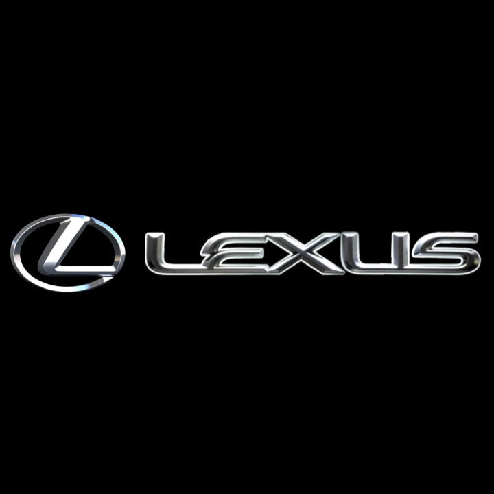 LEXUS Original LOGO PROJECROTR LIGHTS Nr.2202 (quantità 1 = 1 set/2 luci porta)