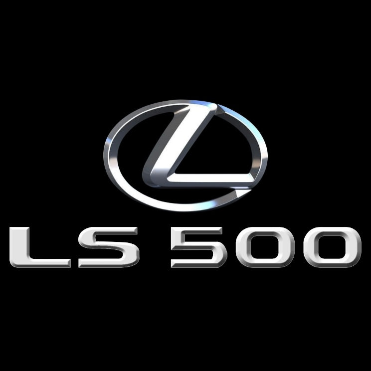 LEXUS Original-LOGO-PROJEKROTR-LEUCHTEN Nr.2202 (Menge 1 = 1 Satz/2 Türleuchten)