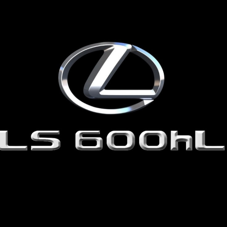 LEXUS Original-LOGO-PROJEKROTR-LEUCHTEN Nr.2202 (Menge 1 = 1 Satz/2 Türleuchten)