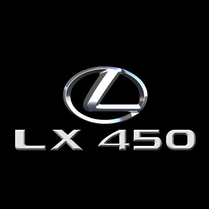 LEXUS Original-LOGO-PROJEKROTR-LEUCHTEN Nr.2202 (Menge 1 = 1 Satz/2 Türleuchten)