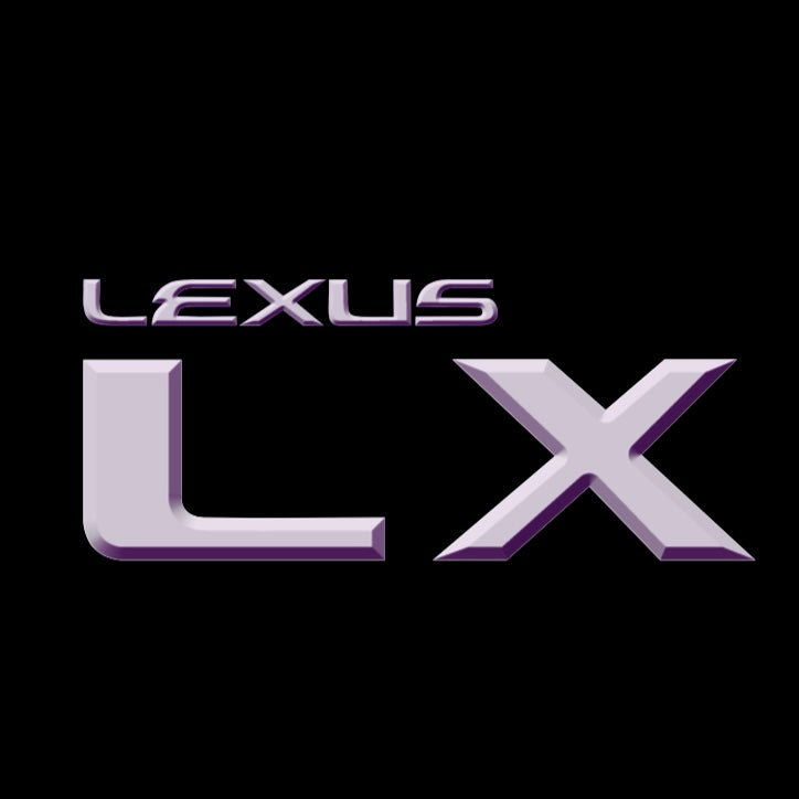 LEXUS Original-LOGO-PROJEKROTR-LEUCHTEN Nr.2202 (Menge 1 = 1 Satz/2 Türleuchten)