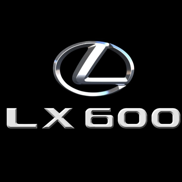 LEXUS Original-LOGO-PROJEKROTR-LEUCHTEN Nr.2202 (Menge 1 = 1 Satz/2 Türleuchten)