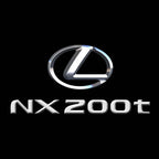 LEXUS NX 200 t LOGO PROJECROTR LIGHTS (quantity 1 = 1 sets/2 door lights) Nr.220V25