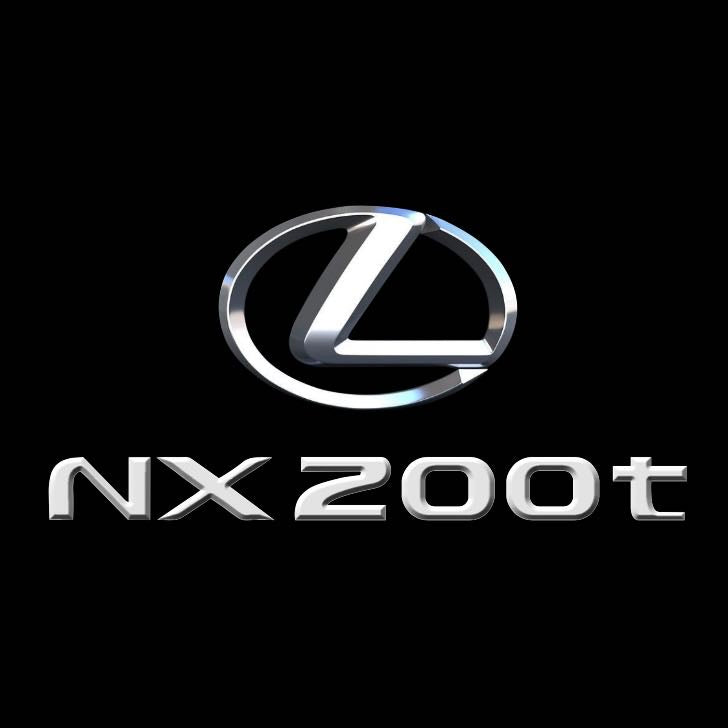 LEXUS NX 200 t LOGO PROJECROTR LIGHTS (quantity 1 = 1 sets/2 door lights) Nr.220V25